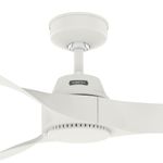 Ventilador de Techo Mosley 3 Aspas Blanco Hunter 52 Plg