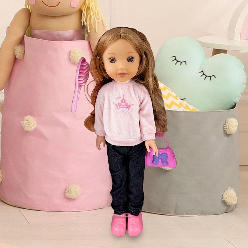Muñeca de 14 Pulgadas con Corona