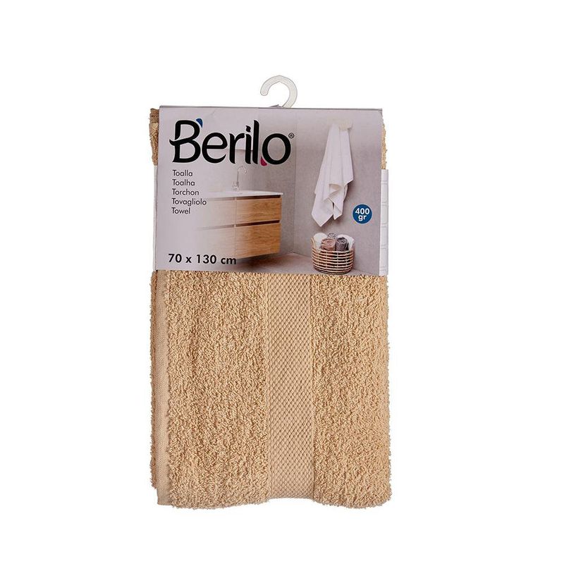 Toalla de Baño Color Beige 80% Algodón