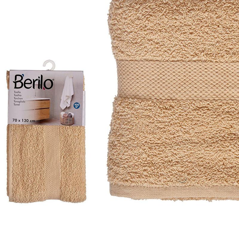 Toalla de Baño Color Beige 80% Algodón
