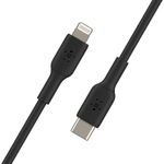 Cable Belkin USB-C a Lightning de 1 M Negro