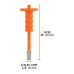Cincel de Corte Frío 3/4 x 10 Plg con Mango