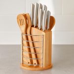 Block 14 Piezas Cuchillos y Utensilios Acero Inoxidable