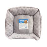 Cama para Perro con Textura Gris