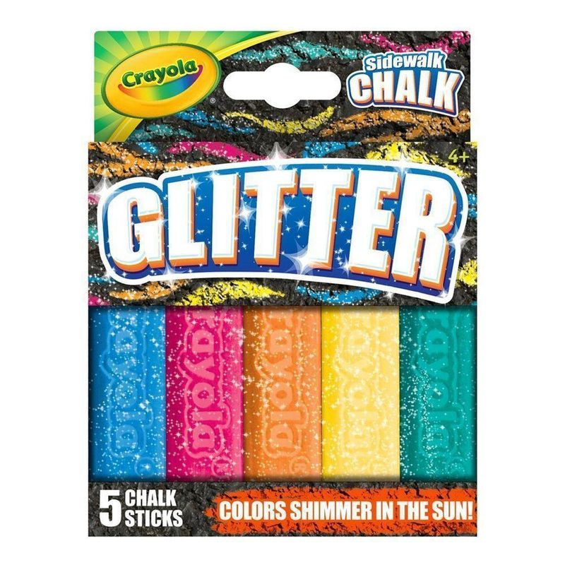 Glitter Walk Chalk - Crayola