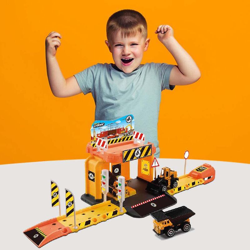Mega Garage De Construcción 30 Pcs