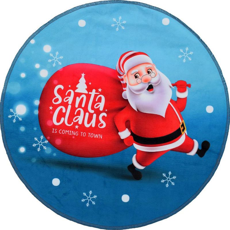 Alfombra Santa Claus 100x100 Cm