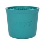 Plato Hondo Estilo Pote Turquesa - Lickimat