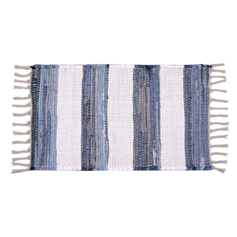 Alfombra para Entrada Diseño Denim 40 X 60 Cm