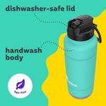 Termo de Acero Inoxidable Turquesa 40 Oz