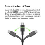 Cable Adaptador de USB-C a HDMI 2 M