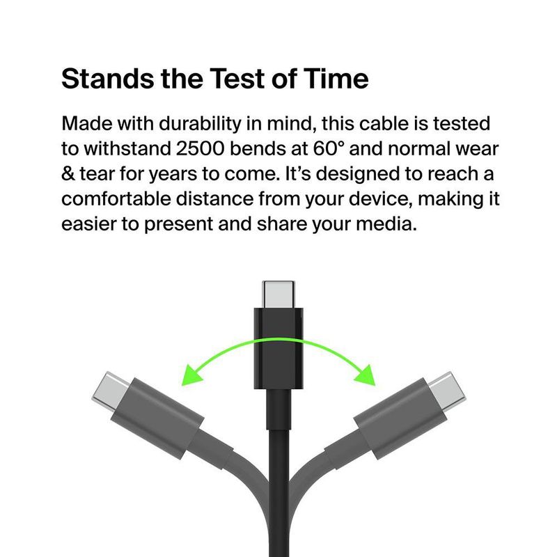 Cable Adaptador de USB-C a HDMI 2 M