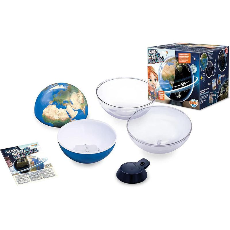 Globo Terráqueo con Brillo en la Oscuridad