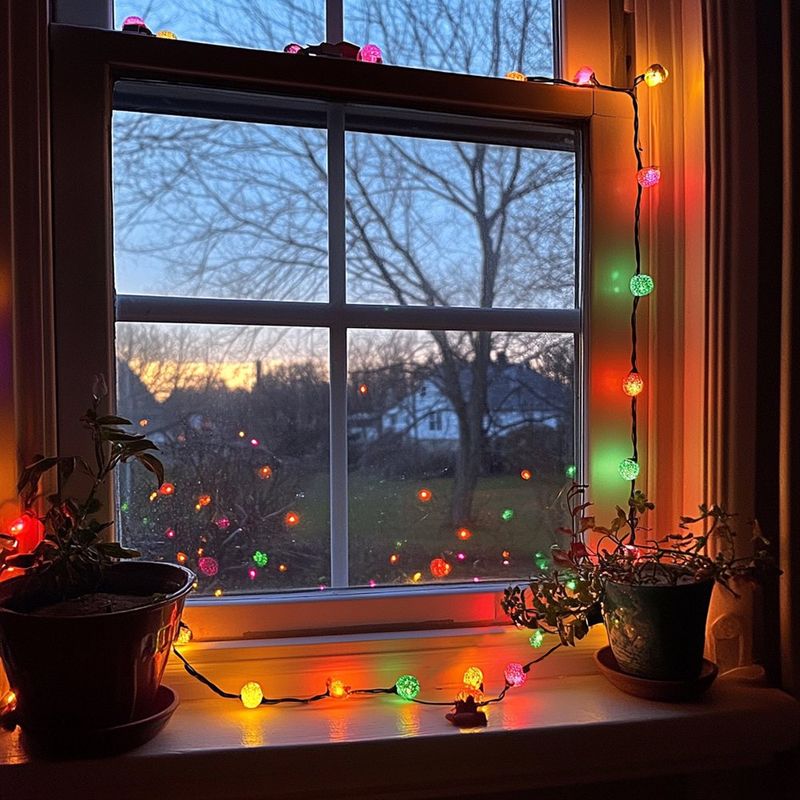 Serie LED Multicolor Esferas de 40 Luces