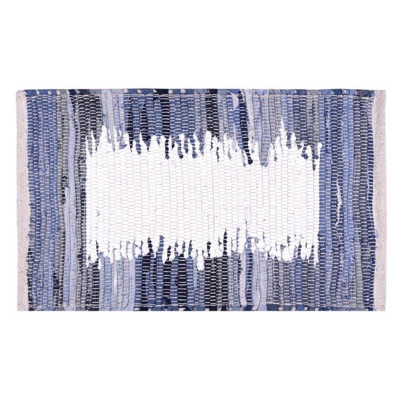 Alfombra para Entrada Diseño Denim 40 X 60 Cm