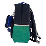 Mochila Infantil Azul con Diseño de Dinosaurio