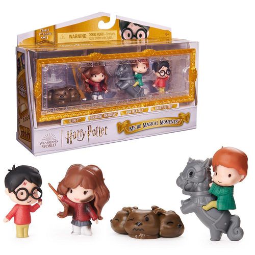 Set de Microfiguras de Harry Potter 4 Pzas