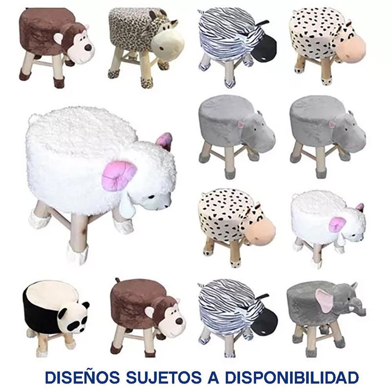 Banquito Infantil Tipo Animalitos