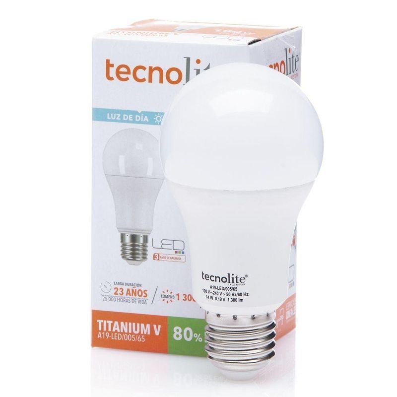 Bombilla Led Luz De Día De 14 W