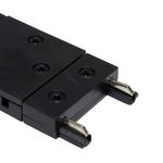 Conector Recto en Color Negro