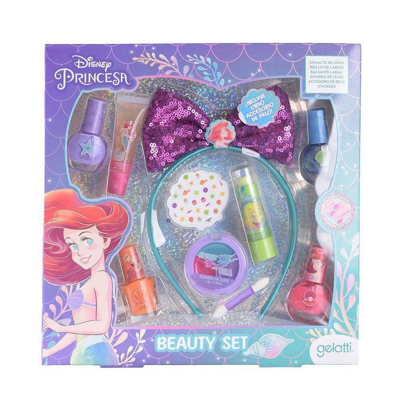 Gelatti LG esmale + gloss + bálsamo labial + sticker Ariel