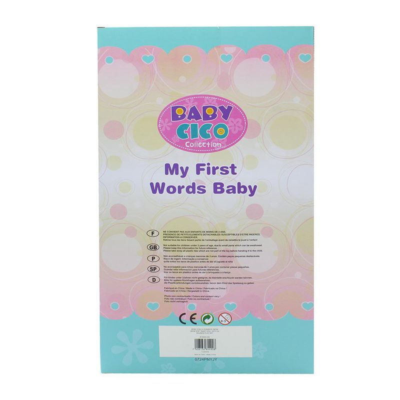Bebé con 24 Sonidos 38 Cm