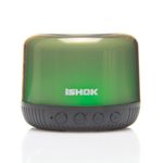 Mini Bocina Bluetooth Rgb Portátil ISHOK con Luz LED y Botones Frontales 5W