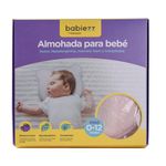 Almohada para Bebé de Memory Foam Rosa