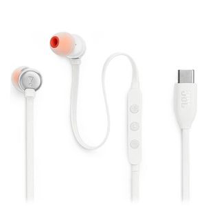 Audífonos Alámbricos Tune 310 Conector Tipo USB-C Blanco