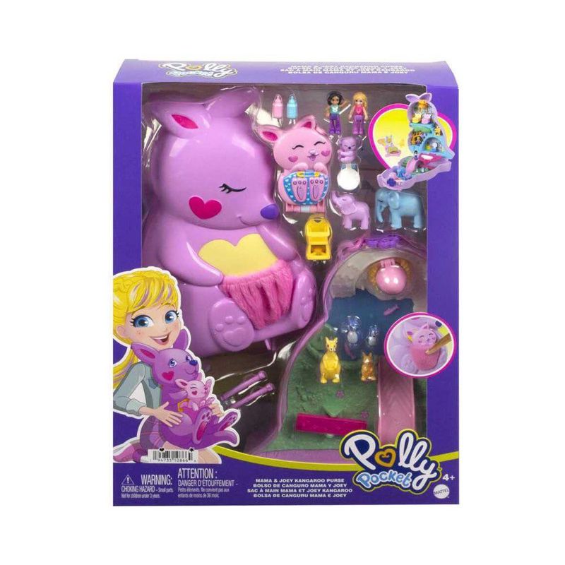 Estuche Polly Pocket Bolsa de Canguro