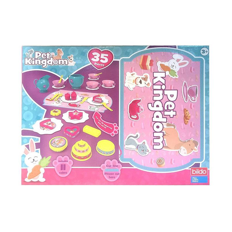 Set de Té Pet Kingdom 35 Piezas