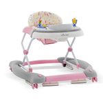 Andadera 4 en 1 Rosada, con Juegos y Bandeja