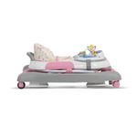 Andadera 4 en 1 Rosada, con Juegos y Bandeja