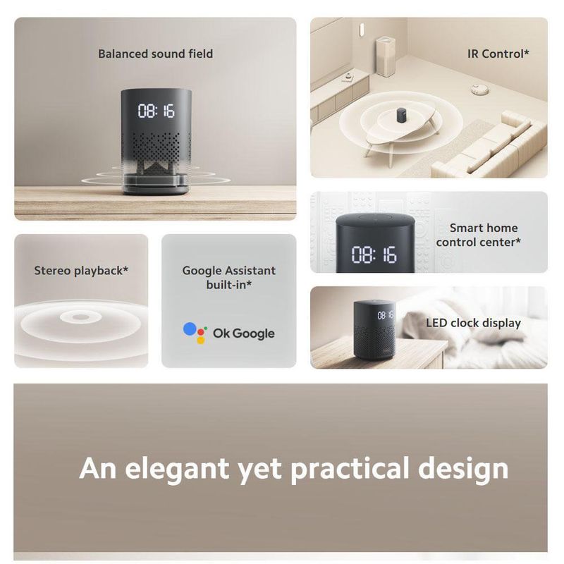 Altavoz Negro Inteligente - Xiaomi