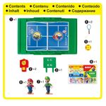 Juego de Tenis de Mesa con Figuras de Mario y Luigi