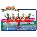Juego de Tenis de Mesa con Figuras de Mario y Luigi