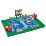 Juego de Tenis de Mesa con Figuras de Mario y Luigi