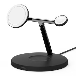 Cargador Inalámbrico 3 en 1 con Carga Oficial MagSafe de 15 W