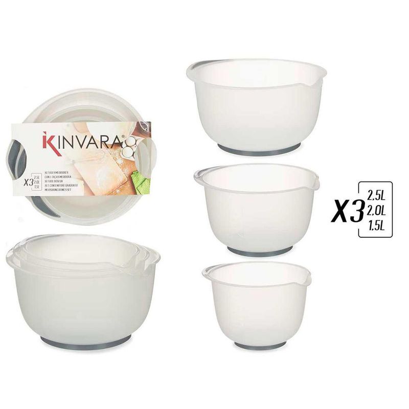 Set de 3 Bowl de Silicona