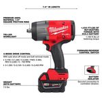 Set de Llave de Impacto Inalámbrico 1/2 Plg