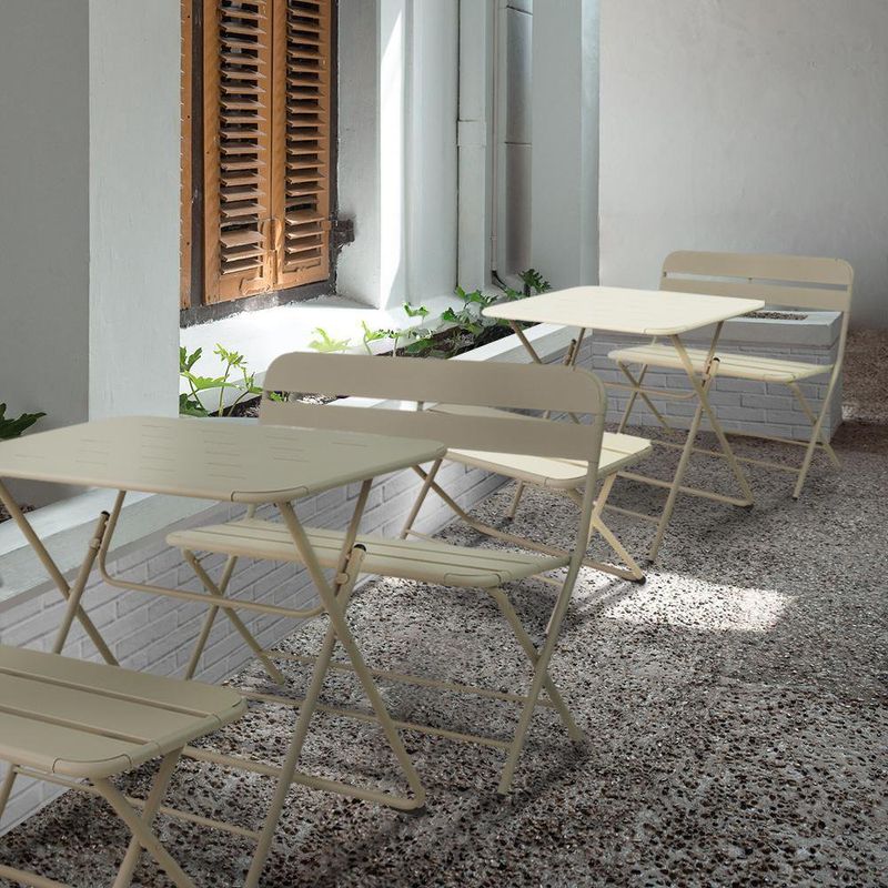 Mesa Plegable Alison Beige