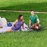 Cama para Mascota 2.5 FT Plegable Gris