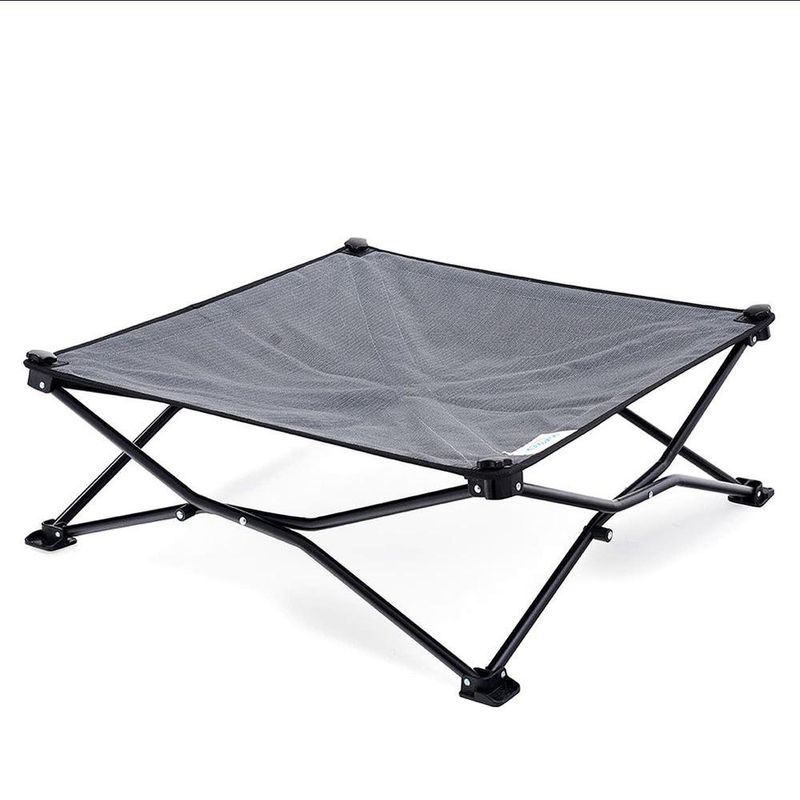 Cama para Mascota 2.5 FT Plegable Gris