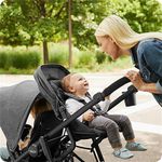 Carruaje Doble Ready 2 Grow 2.0 Negro - Graco