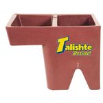 Pila Plástica 1 Lavadero Izquierdo Color Terracota