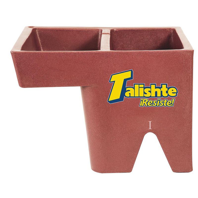 Pila Plástica 1 Lavadero Izquierdo Color Terracota