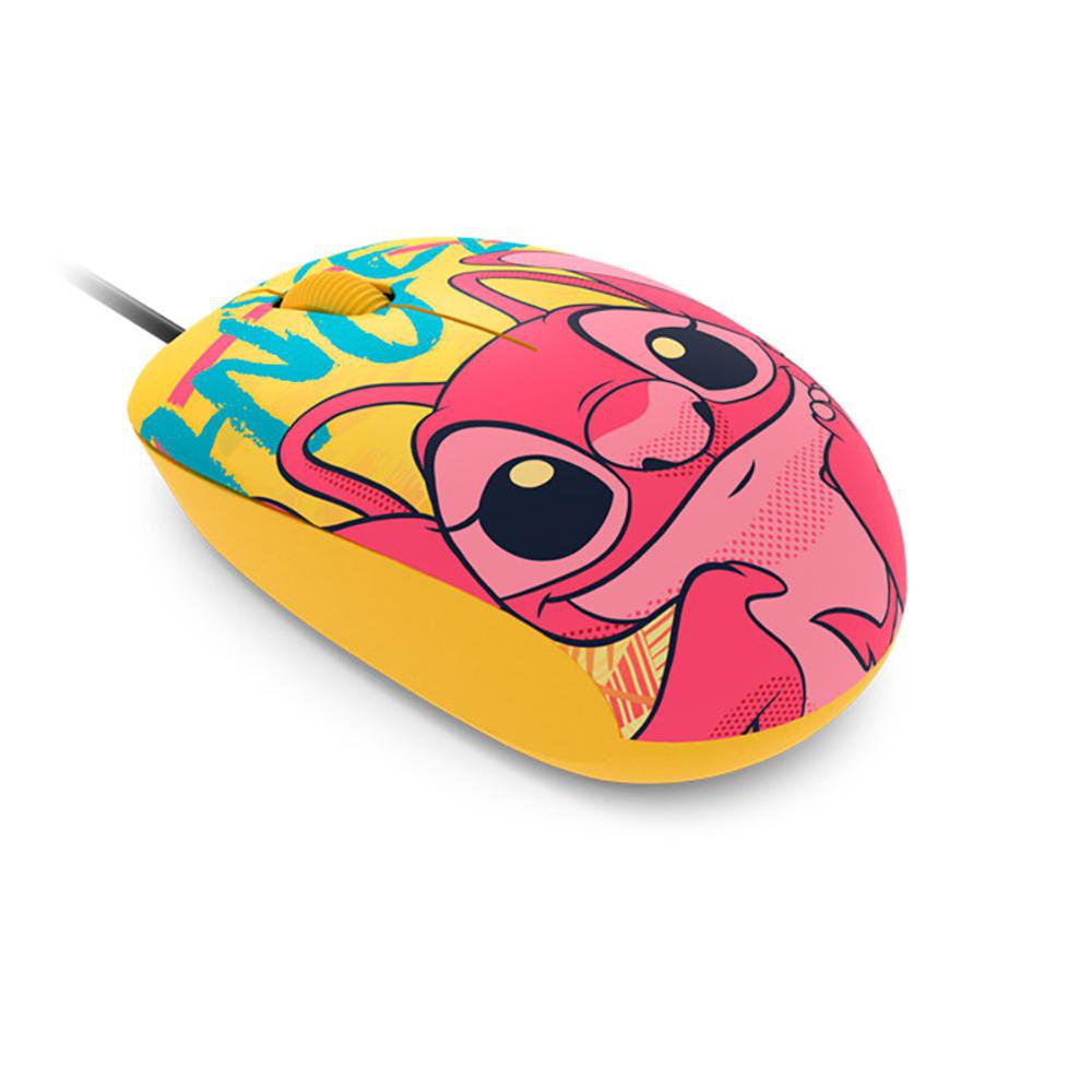 Mouse Alámbrico Diseño Disney Stitch - Varios Colores - Empresas Cemaco