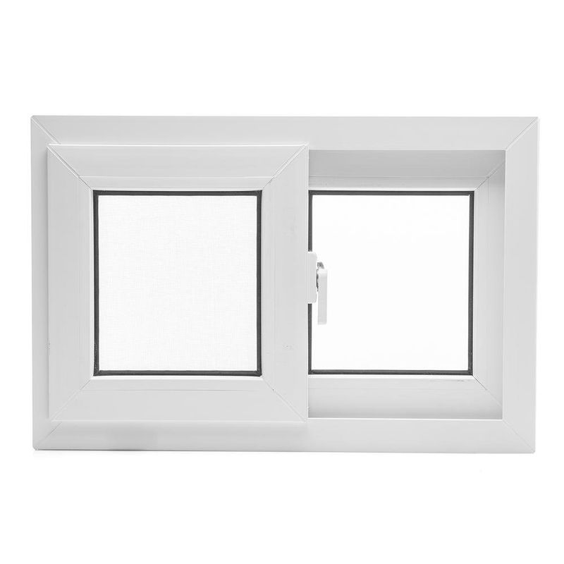 Ventana PVC S60 Corrediza con Cedazo 60 x 40 Cm