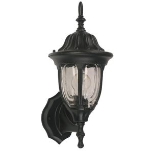 Farol Para Pared Exterior Negro 1 Luz 60 W - Zlumini