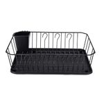 Escurridor para Platos con Bandeja y Porta Cubiertos - Varios Colores